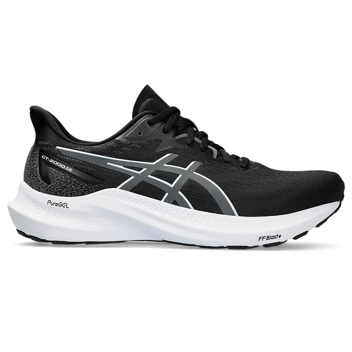 Кроссовки ASICS GT-2000 12 Plus черный/белый Кроссовки ASICS GT-2000 12 Plus черный/белый