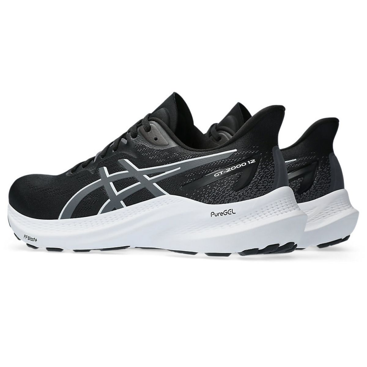 Кроссовки ASICS GT-2000 12 Plus черный/белый Кроссовки ASICS GT-2000 12 Plus черный/белый